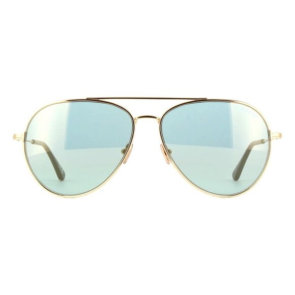 New TOM FORD Dashel-02 Gold Aviator FT0996/S 28X Sunglasses Women - Picture 2 of 5